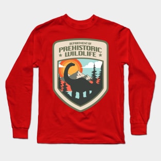 Department of Prehistoric Wildlife Long Sleeve T-Shirt